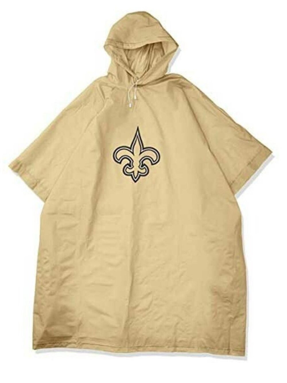 New Orleans Saints Deluxe Rain Poncho - Official NFL Merchandise